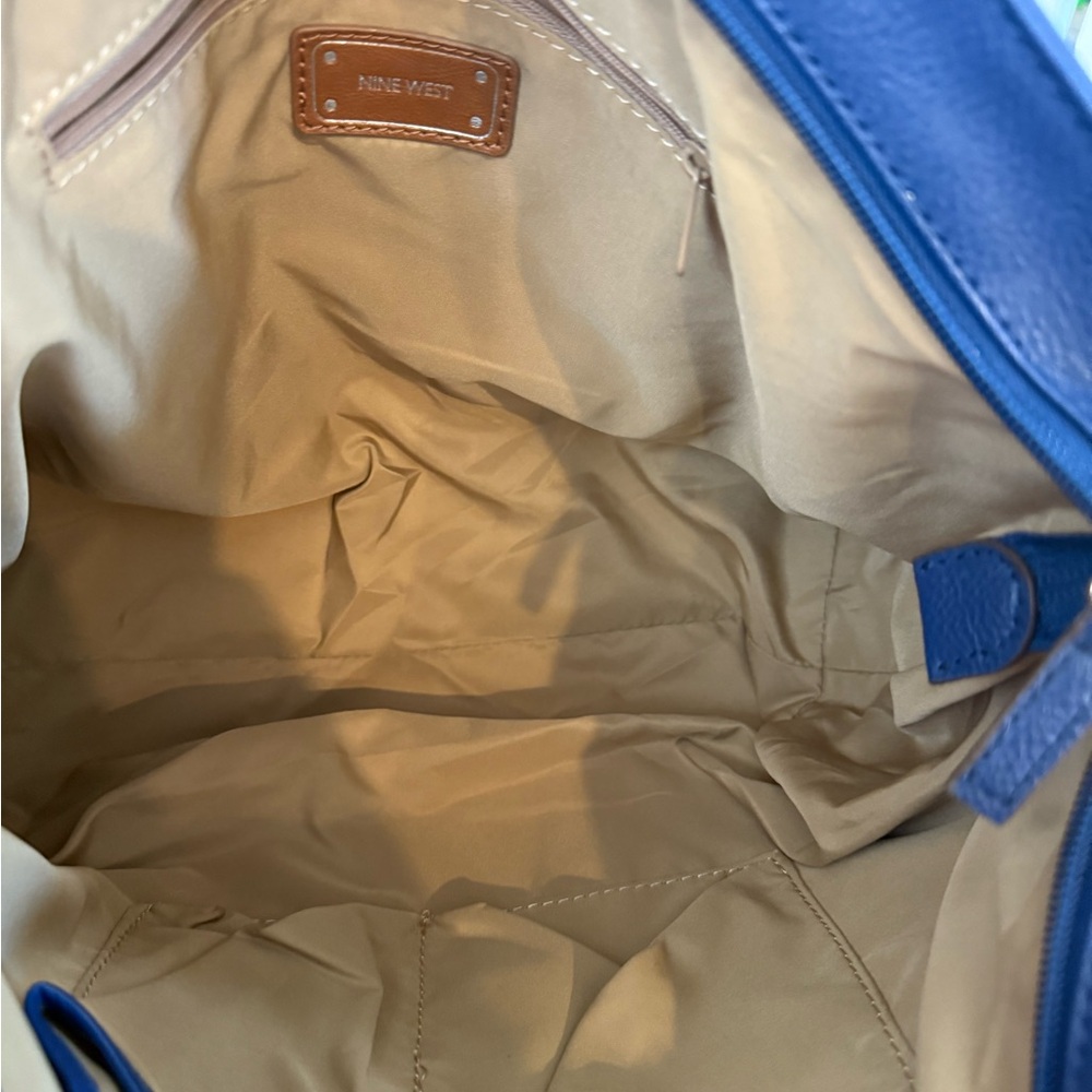 Nine West Navy Blue Tote Bag - Picture 3 of 3